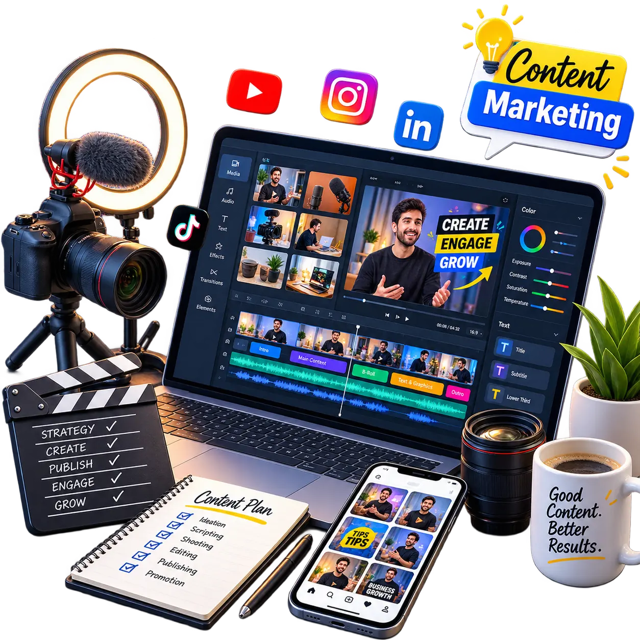 Content Marketing Mockup